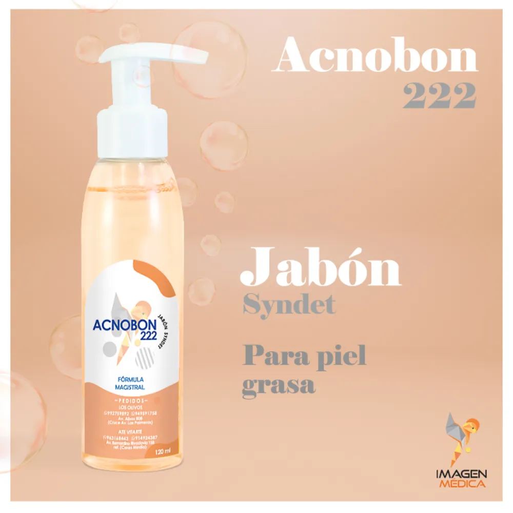Jabón Líquido Acnobon 222